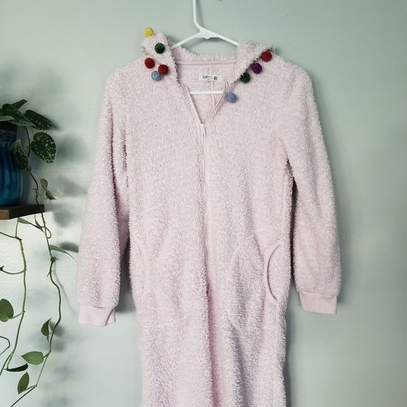 Funzie Time onsie one piece pajamas llama Large 14 girls - Picture 3 of 9